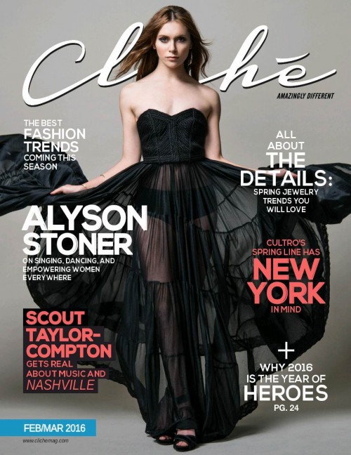 Alyson Stoner Cliche Magazine 2016 2