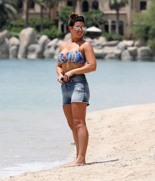 Rebekah Vardy Bikini in Dubai 017