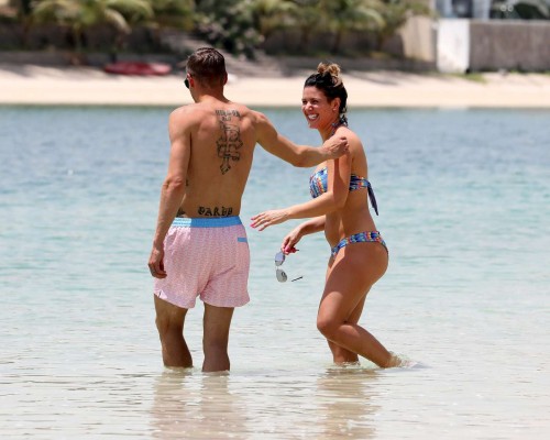 Rebekah Vardy Bikini in Dubai 019