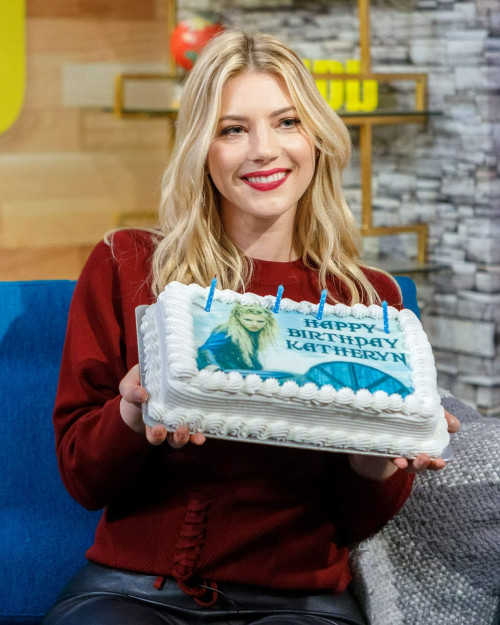 Katheryn Winnick Visits 'The IMDb Show' in Studio City 003