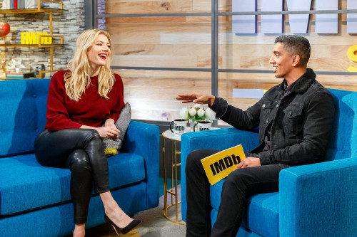 Katheryn Winnick Visits 'The IMDb Show' in Studio City 008