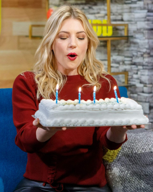 Katheryn Winnick Visits 'The IMDb Show' in Studio City 010
