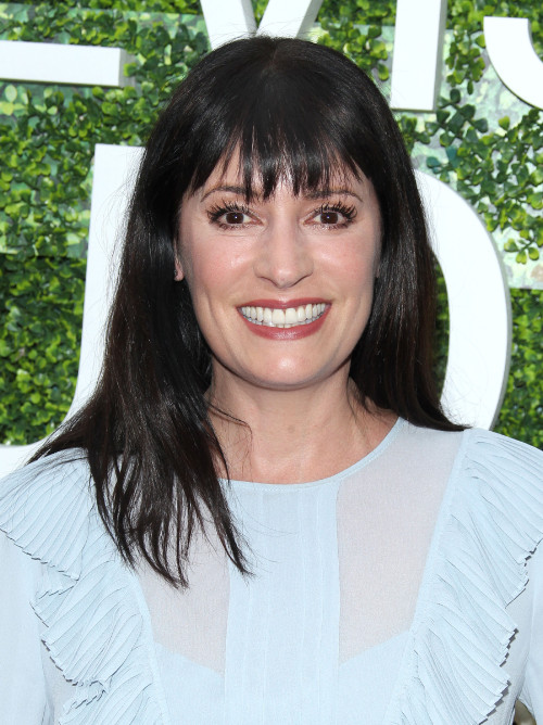 Paget Brewster CBS TV Summer Soiree 006